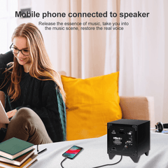 3.5mm Male to 2RCA Male Stereo Audio Cable connect with speaker - 1mii.shop